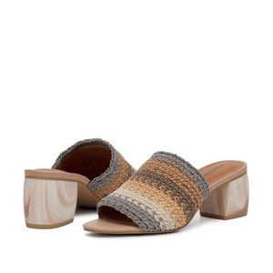 Lucky Brand Multicolor Woven Sandals